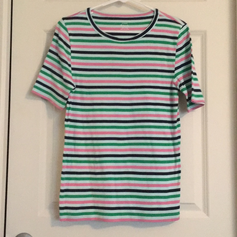 Jcrew striped tee